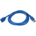 Cabo USB Extensor 3M 3.0 Azul