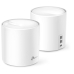 Roteador Wireless TP-Link Deco X60 AX5400 - 4804/574MBPS - Dual-Band - 2 Unidades - Branco
