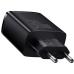 Carregador de Parede Baseus Compact 30 W 2 X USB-A + USB-C - Preto (CCXJ-E01)