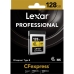 Cartão de Memória Cfexpress Tipo B Lexar Professional Gold Series 1750-1000 MB/s 128 GB (LCXEXPR128G-Rneng)