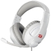 Headset Gaming Redragon Cronus H211W-RGB com USB/ 3.5 MM para PC/ PS4/ Xbox One e Nintendo Switch - Branco/ Cinza