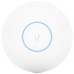 Access Point Ubiquiti Unifi U6+ 573,5 MBPS Em 2.4GHZ + 2402 MBPS Em 5GHZ - Branco