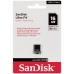 Pendrive Sandisk Z430 Ultra Fit - 16GB - Preto