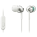 Fones de Ouvido Sony MDR-EX110AP com Microfone e Cabo de 1.2 Metros Branco