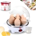 Cozedor De Ovos Portátil Elétrico Casa Cozinha A Vapor Cor Branco