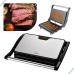 Grill e Sanduicheira Press Grill Gourmet Ceramic Inox Tostex Preto BK-GRL750-110 Bak 750W