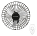 Ventilador Oscilante Parede Bivolt Preto Flux 50cm Beltempo Diâmetro 50 cm Frequência 60Hz Material das pás Plástico Quantidade de pás 3