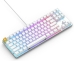 Teclado Gamer Glorious Glo-GMMK-TKL-BRN-W RGB Branco - com Fio (Ingles)
