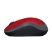 Mouse Logitech M185 Wireless Vermelho/Preto