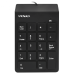Teclado Numerico Sate AK-184 USB Preto