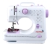 Máquina de Costura Elétrica Portátil 12 Pontos Kit Agulhas Pedal Luz Alça Importway Iwmc-505C