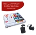 Máquina de Costura Elétrica Portátil 12 Pontos Kit Agulhas Pedal Luz Alça Importway Iwmc-505C
