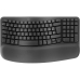 Teclado Sem Fio Logitech Wave Keys - Preto Grafite (920-012278)
