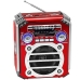 Caixa de som Speaker Portatil Ecopower EP-F91 - Vermelho