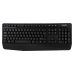 Kit Mouse e Teclado Quanta QTKTM12 - Sem Fio - 1600DPI - Portugues - Preto