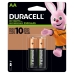 Pilha Recarregavel Duracell AA 2.500 Mah - 2 Unidades