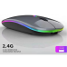 Mouse Luo LU-3044 Wireless/BT Recarregavel Black