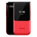 Celular Nokia Flip 2720 2G 4 Banda TA-1170 / Tela 2.8" / Dual Sim - Vermelho