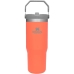 Garrafa Termica Stanley Tumbler Flip com Pico e Alca - Guava 887ML