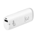 Carregador Portatil Elg PB30 3000 Mah com Lanterna USB - Branco