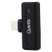 Microfone Sem Fio Quanta QTMDM20 - USB Tipo C - para Celular - Preto - Caixa Dan