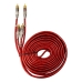 Cabo Svart - Rca - 5 Metros - 2 + 2 - Vermelho