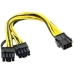 Cabo Adaptador de Alimentacao PCI Express 6-Pinos p/2