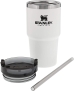 Caneca Térmica com Canudo Stanley Adventure 10-02662-102 (591ML) Branco