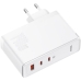 Carregador de Parede Baseus GAN5 Pro Fast 140 W 2X USB-C + USB-A - Branco (CCGP100202)