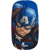 Mouse Inalambrico Xtech XTM-M340CA Capitan America - Azul