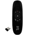 Air Mouse X Plus! Pro Lite de 2.4GHZ com Alcance de Ate 10 Metros - Preto