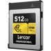 Cartão de Memória Cfexpress Tipo B Lexar Professional Gold Series 1750-1000 MB/s 512 GB (LCXEXPR512G-Rneng)