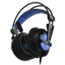 Fone de Ouvido Gamer Sades Locust Plus SA-904 7.1 RGB - Preto/Azul