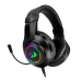 Headset Gamer Redragon H260-RGB Hylas / Drivers 50MM / P2 / USB / Adaptador 3.5MM - Preto