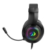 Headset Gamer Redragon H260-RGB Hylas / Drivers 50MM / P2 / USB / Adaptador 3.5MM - Preto