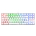 Teclado Redragon K552W-RGB Kumara Meca WHT US Blue