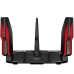 Roteador Wireless TP-Link Archer AX11000 Tri Band 1148 + 4804 + 4804 MBPS - Preto/Vermelho