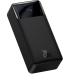 Carregador Portatil Baseus Bipow LCD 20 W 30.000 Mah 2 X USB-A + USB-C + Micro USB - Preto (PPBD050401)