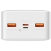 Carregador Portatil Baseus Bipow LCD 20 W 30.000 Mah 2 X USB-A + USB-C + Micro USB - Branco (PPBD050402)
