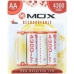 Pilha AA Recarregavel Mox AA X4 4300MAH