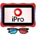 Tablet Ipro Turbo 4 Kids Wi-Fi 32GB/2GB Ram de 7" 0.3MP/0.3MP - Vermelho/Azul