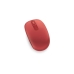 Mouse Microsoft 1850 Wireless Vermelho Chama - U7Z00031