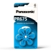 Pilha PR675 Panasonic 1.4V PZA675/PR44 - 6 Unidade