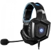 Headset Gaming HP H320GS 7.1 com USB para PC - Preto/Azul