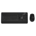 Teclado com Mouse Microsoft 3050 Wireless Ingles Preto - PP3-00001