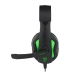 Fone de Ouvido Gamer T-Dagger T-RGH100 - Preto/Verde