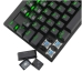 Teclado Gamer T-Dagger Corvette TTGK-302-BL Gaming / Blue / Usa - Preto
