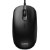 Mouse Optico Quanta QTMO10 USB 1.200 Dpi - Preto