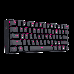 Teclado Mecanico Redragon K630 Dragonborn / Single Color / Brown Switch / Usa - Preto