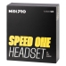 Fone de Ouvido Midi Pro Speed One MDP-10 - Bluetooth - com Microfone - Cinza e Laranja